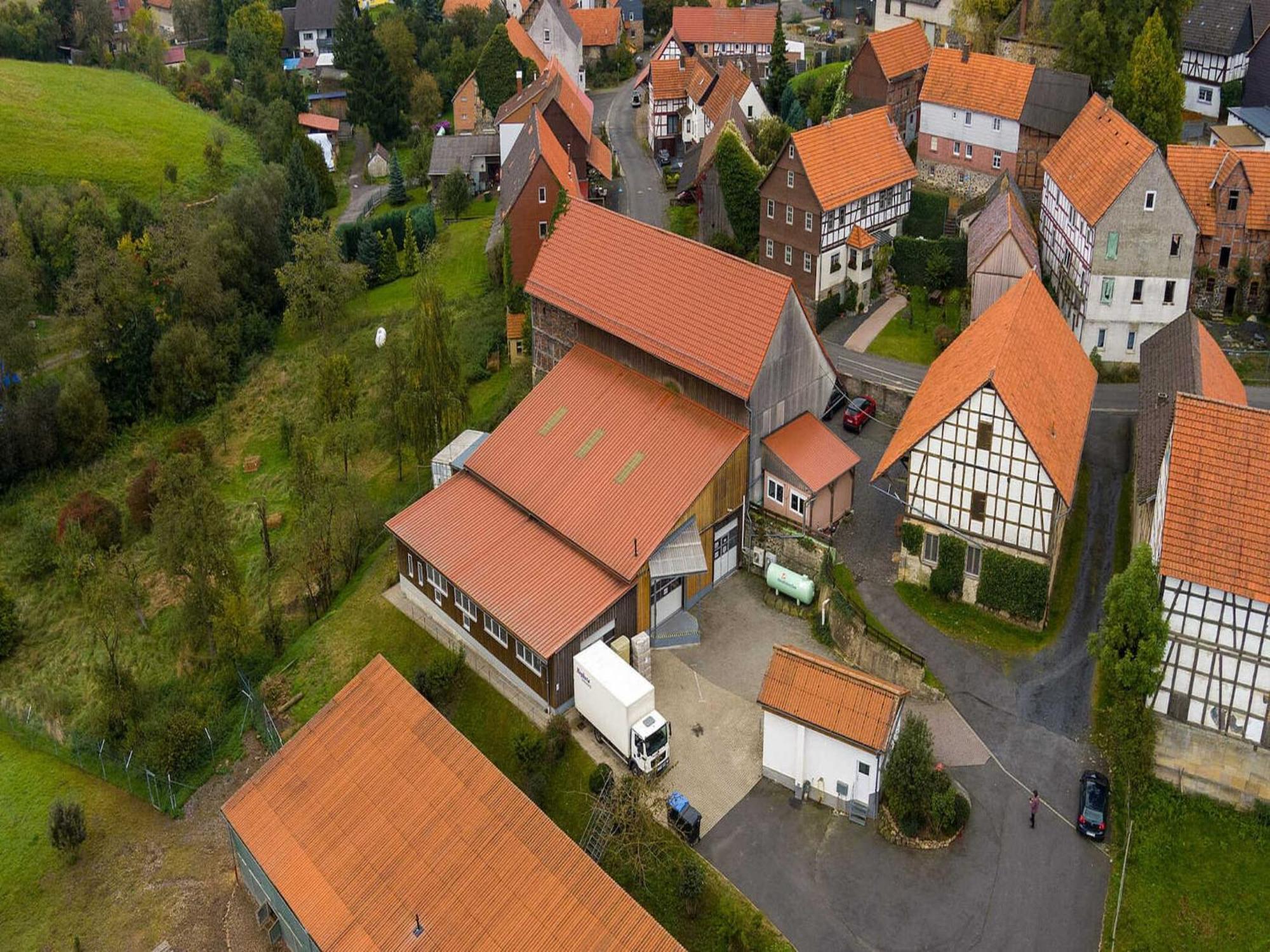 Small Apartment In Hesse With Terrace And Garden Frielendorf Экстерьер фото